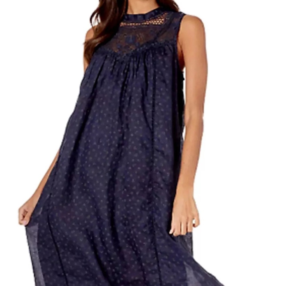 NWT Anthropologie Frye lace yoke dress